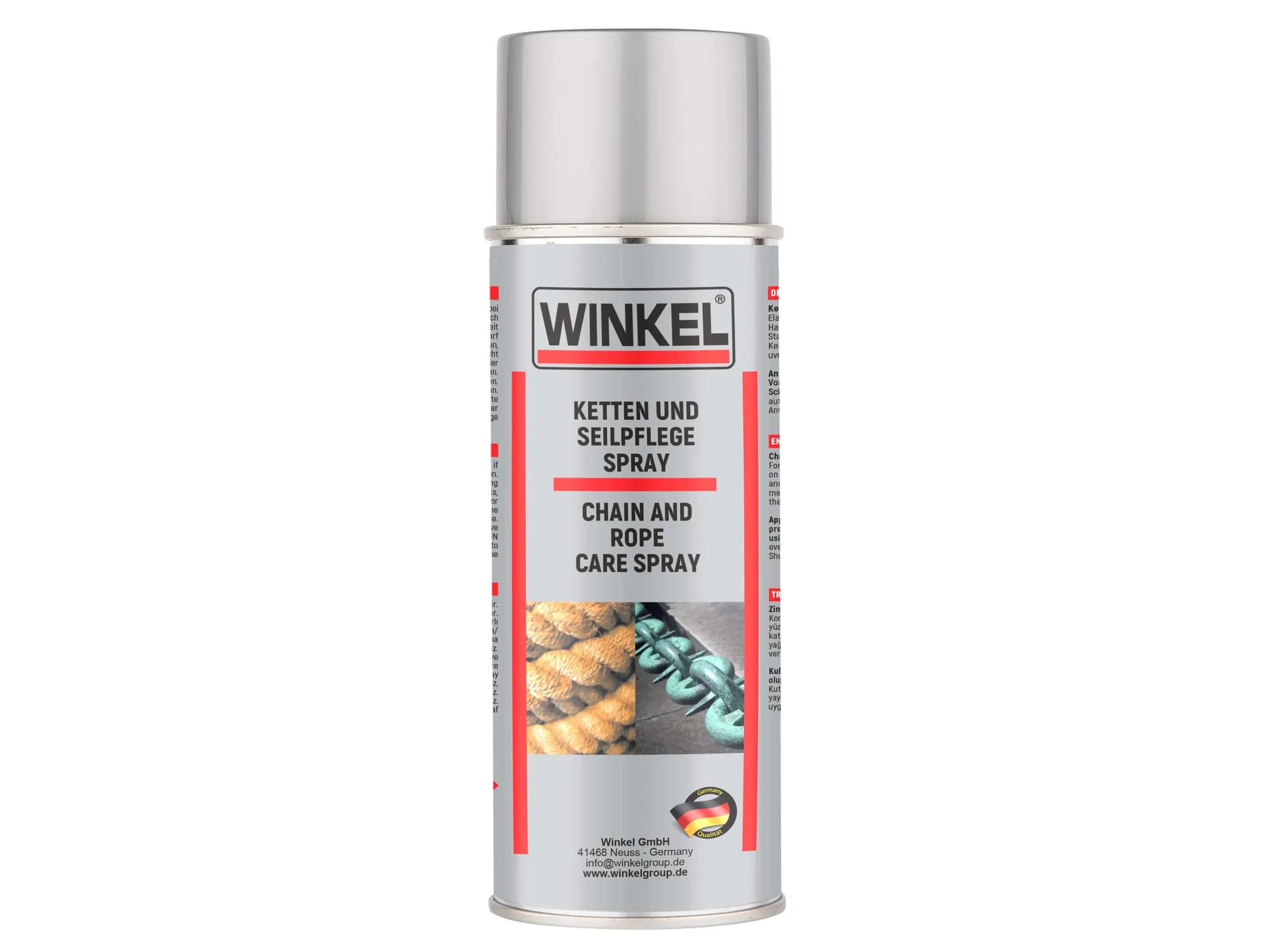 Spray para el cuidado de cadenas y cuerdas