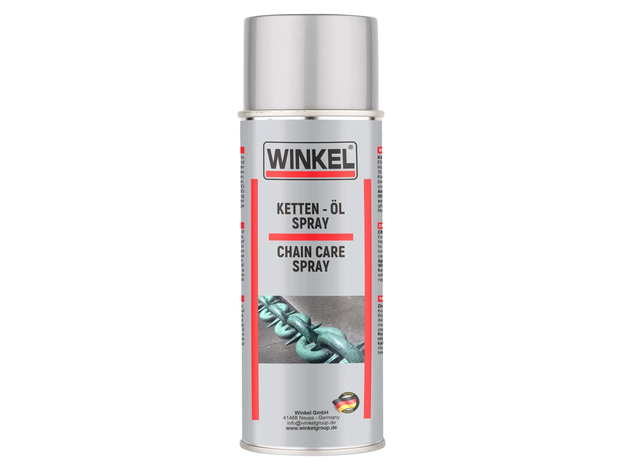 Spray para el cuidado de la cadena